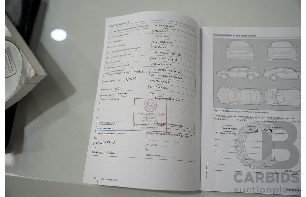 9/2014 Volkswagen Touareg V6 TDI (AWD) 7P MY14 4d Wagon White Turbo Diesel 3.0L