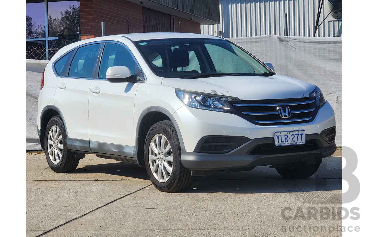 5/2013 Honda CRV VTi (4x2) 30 4d Wagon White 2.0L
