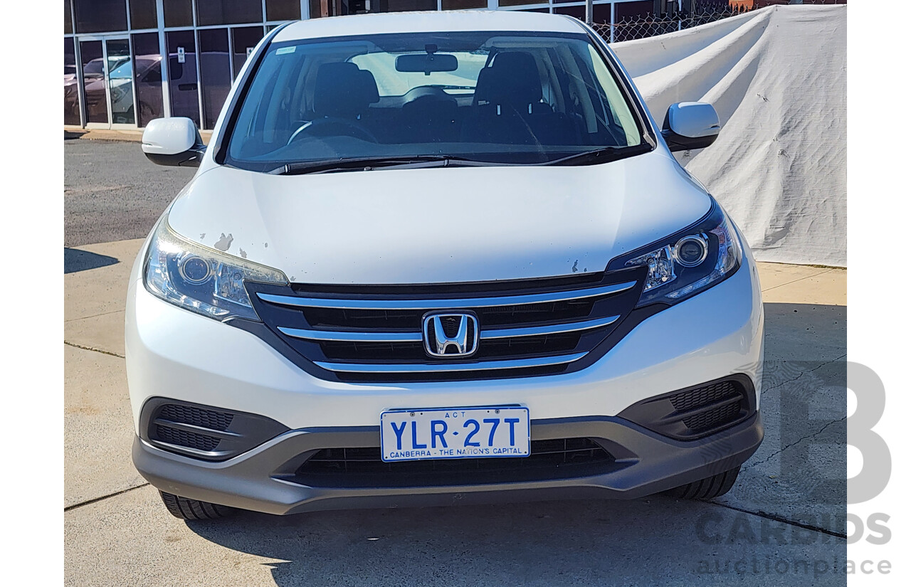 5/2013 Honda CRV VTi (4x2) 30 4d Wagon White 2.0L