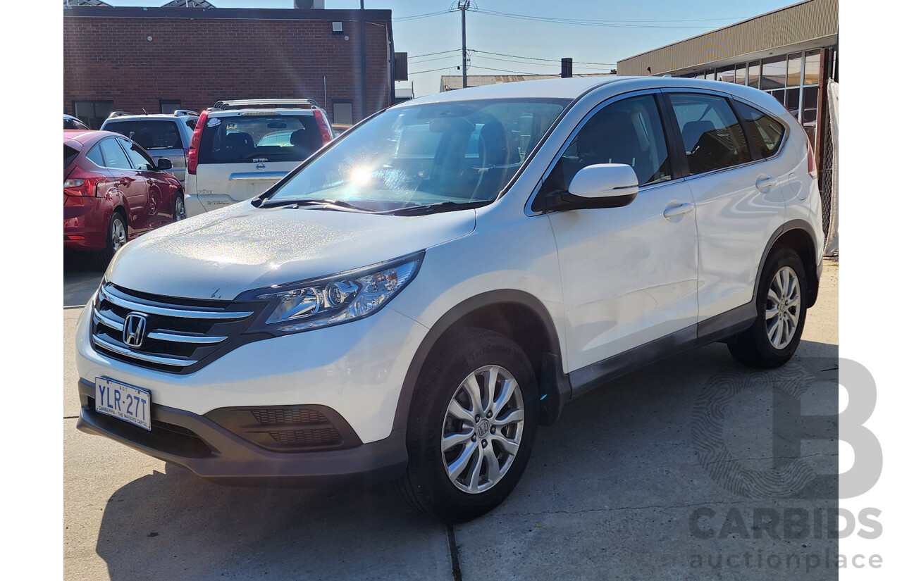 5/2013 Honda CRV VTi (4x2) 30 4d Wagon White 2.0L