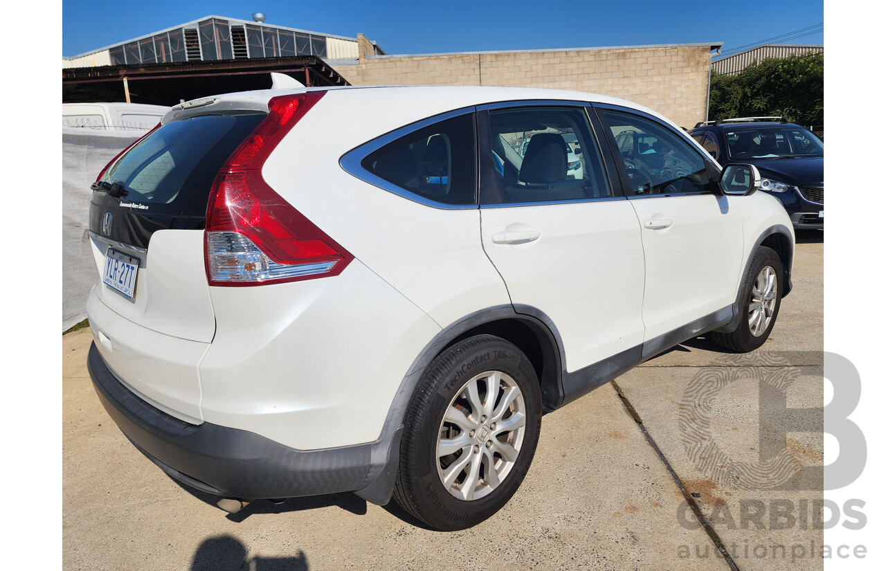 5/2013 Honda CRV VTi (4x2) 30 4d Wagon White 2.0L