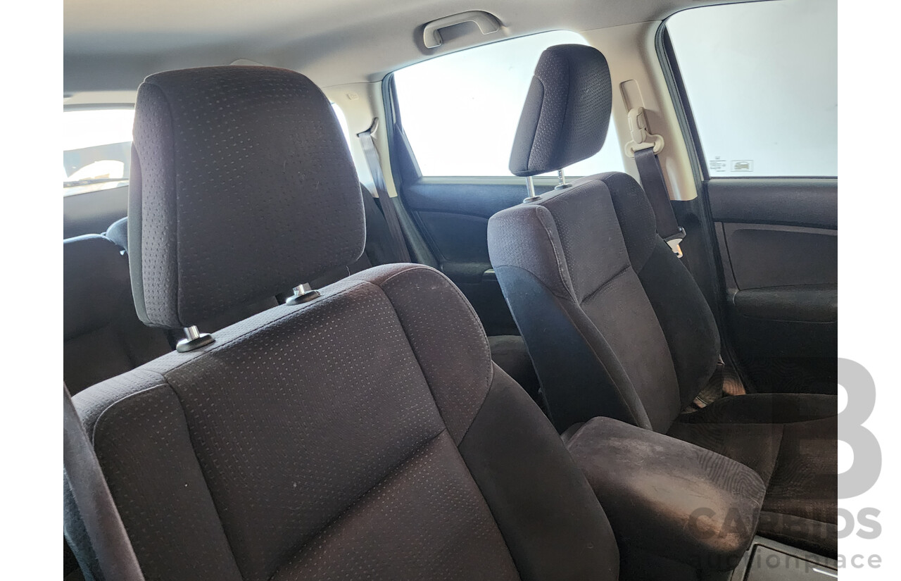 5/2013 Honda CRV VTi (4x2) 30 4d Wagon White 2.0L