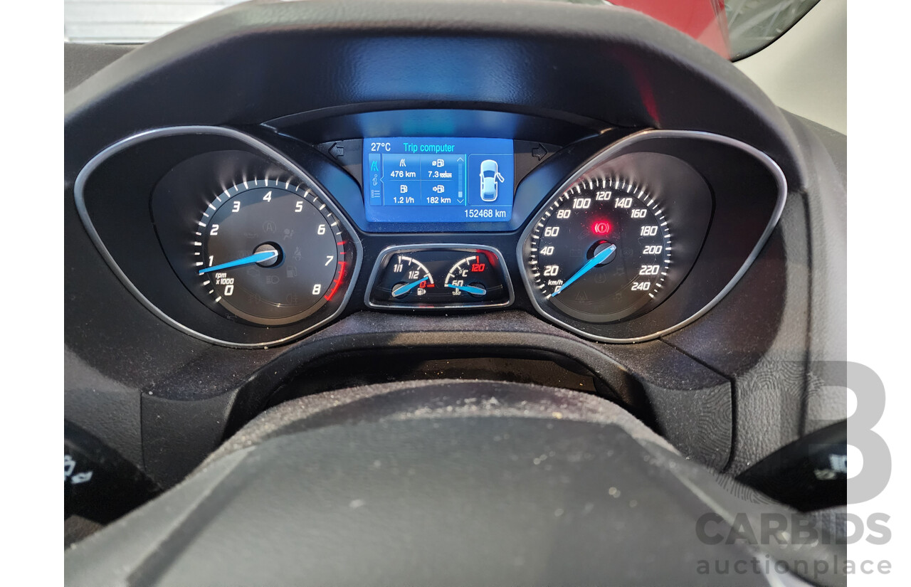 7/2014 Ford Focus Sport LW MK2 MY14 5d Hatchback Red 2.0L