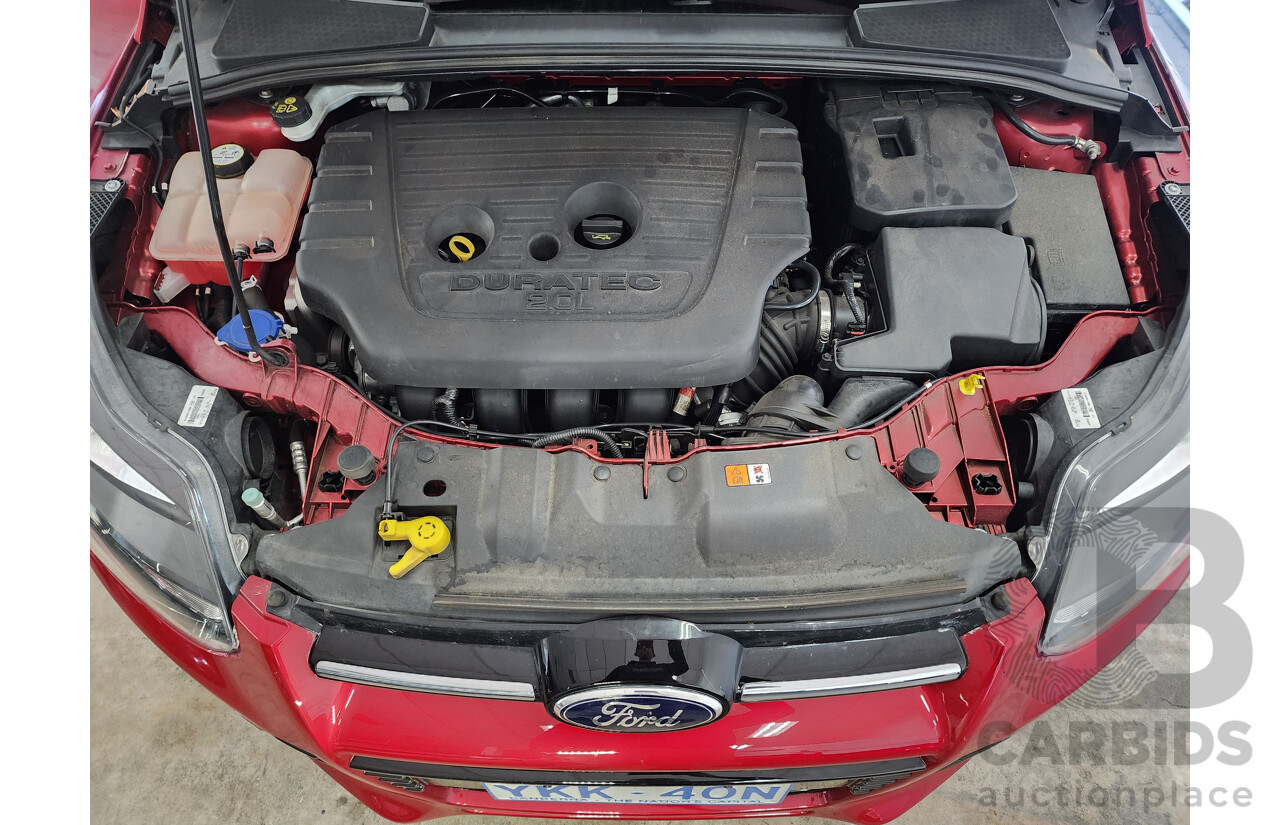 7/2014 Ford Focus Sport LW MK2 MY14 5d Hatchback Red 2.0L