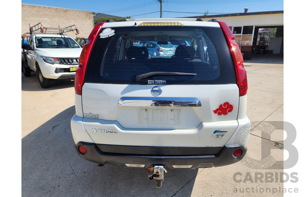 5/2010 Nissan X-Trail ST (4x4) T31 MY10 4d Wagon White 2.5L