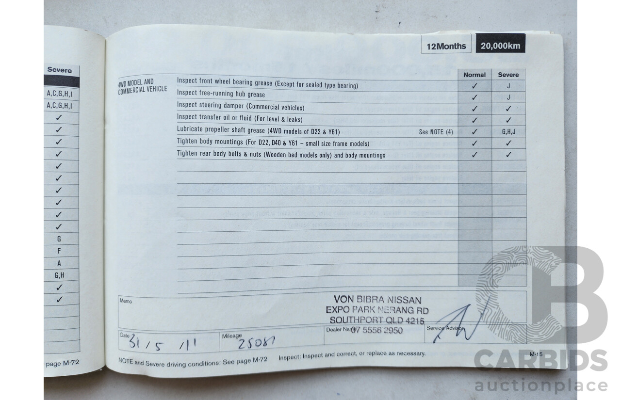 5/2010 Nissan X-Trail ST (4x4) T31 MY10 4d Wagon White 2.5L