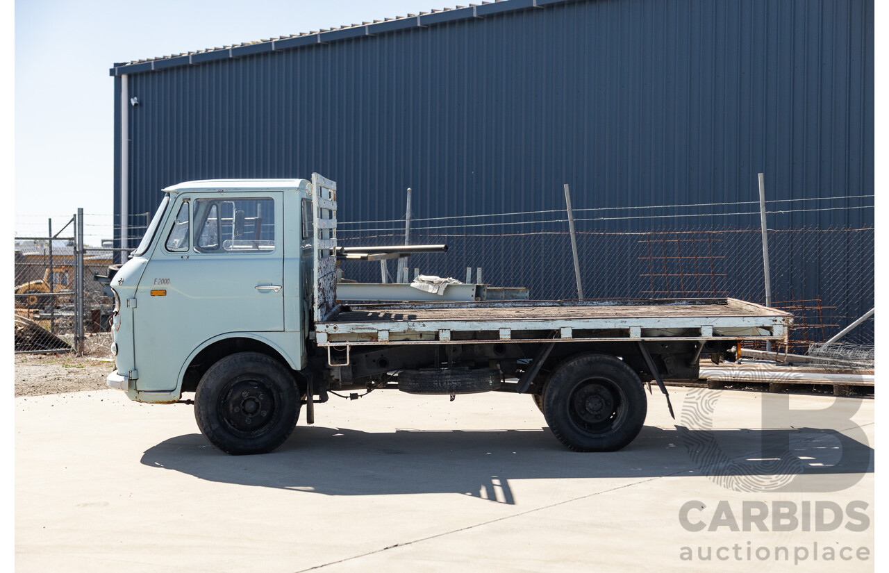 1/1971 Mazda E2000 2d Tray Back Blue 2.0L