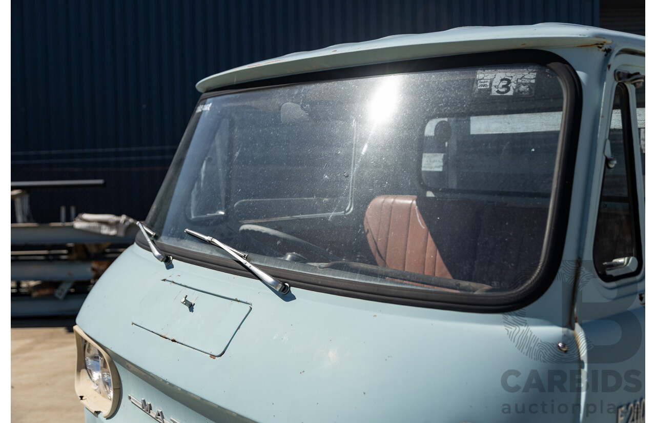 1/1971 Mazda E2000 2d Tray Back Blue 2.0L