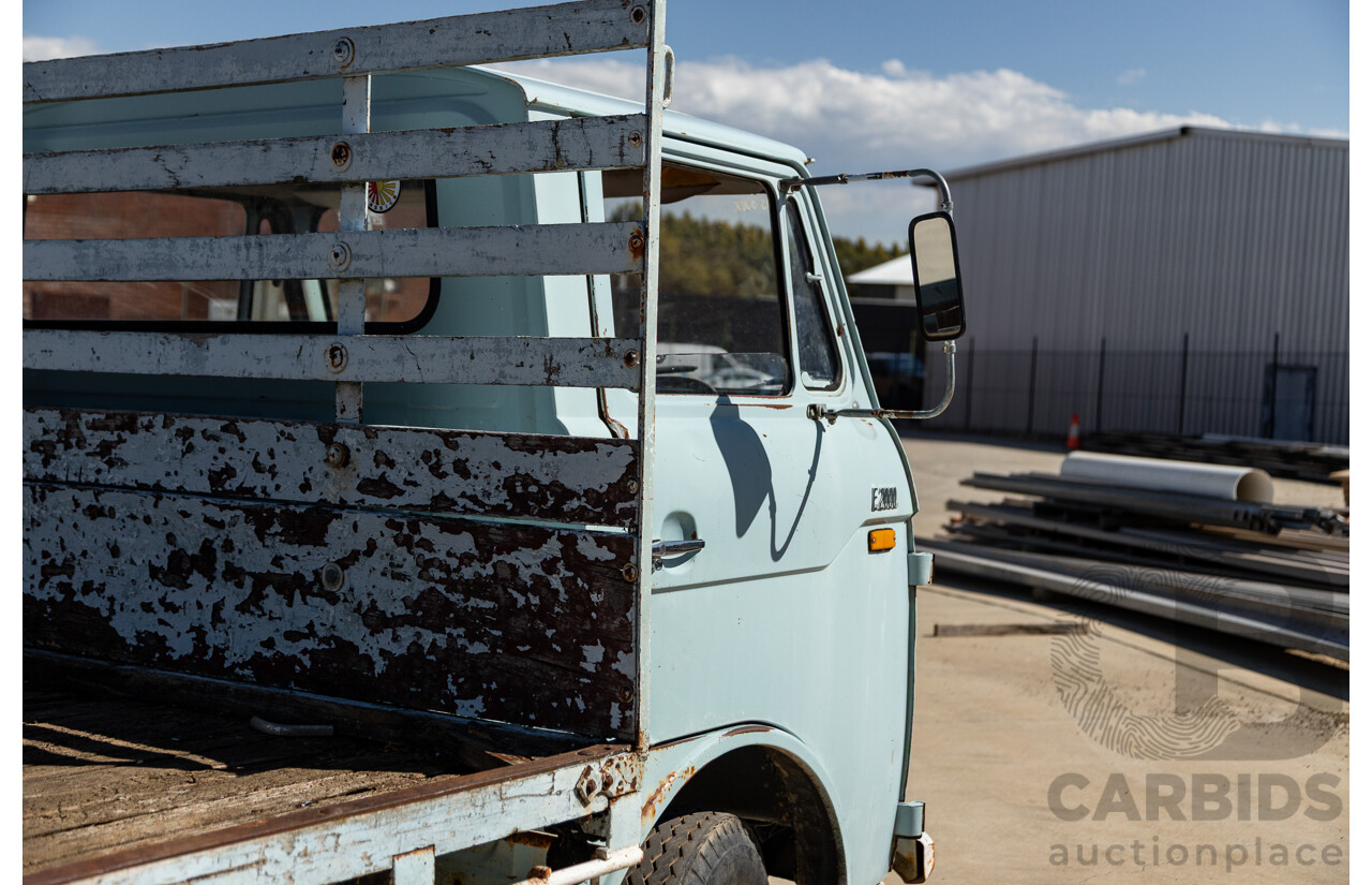 1/1971 Mazda E2000 2d Tray Back Blue 2.0L