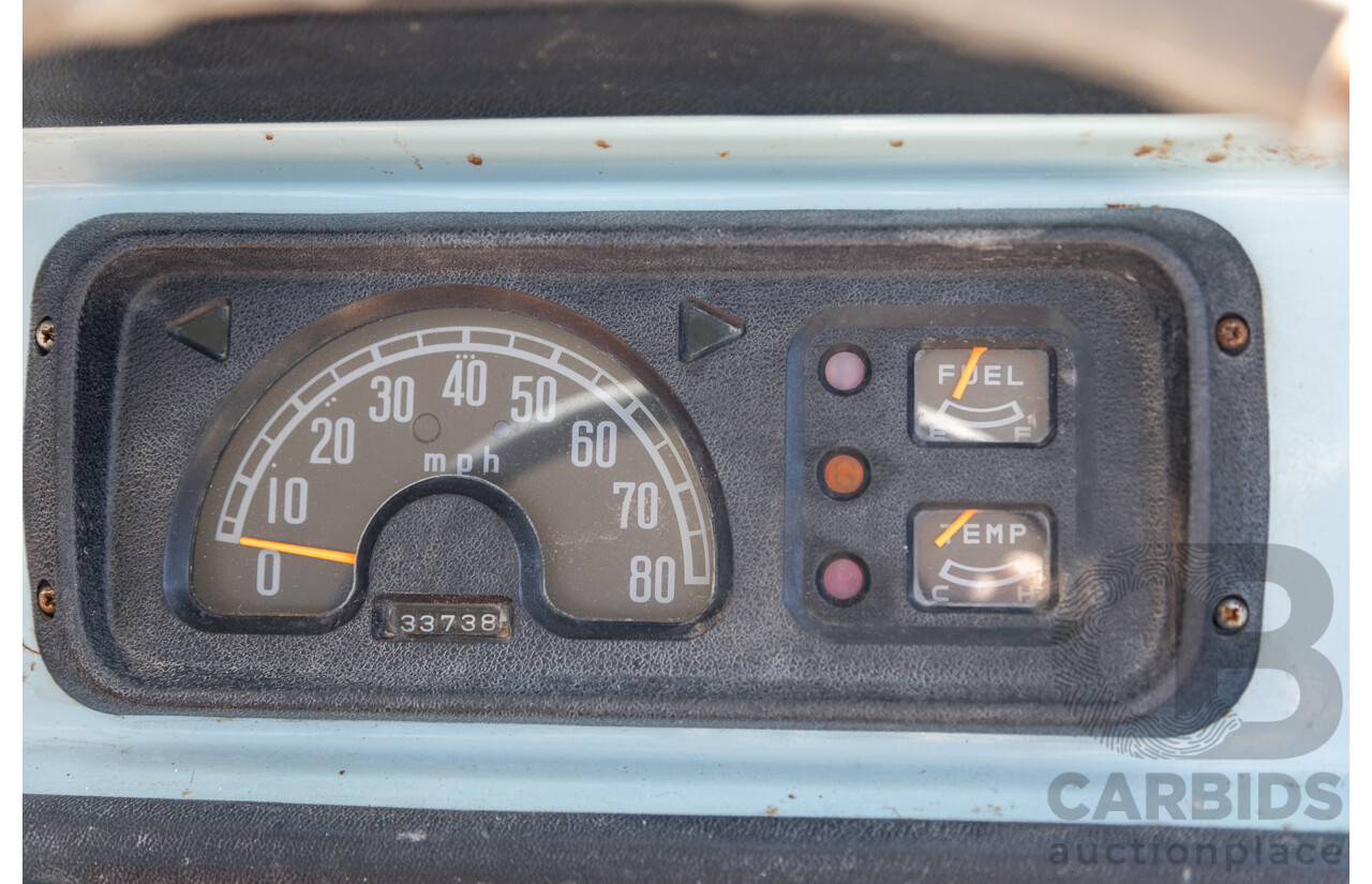 1/1971 Mazda E2000 2d Tray Back Blue 2.0L