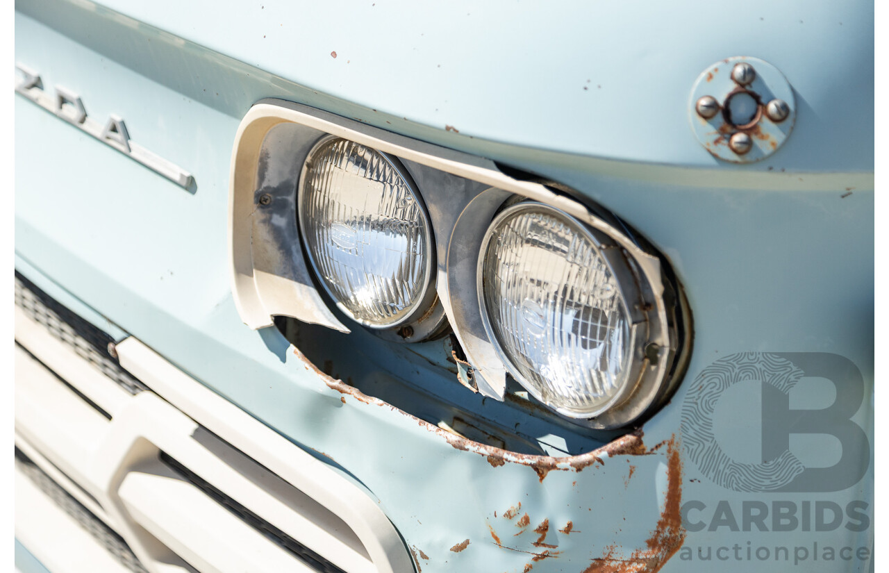 1/1971 Mazda E2000 2d Tray Back Blue 2.0L