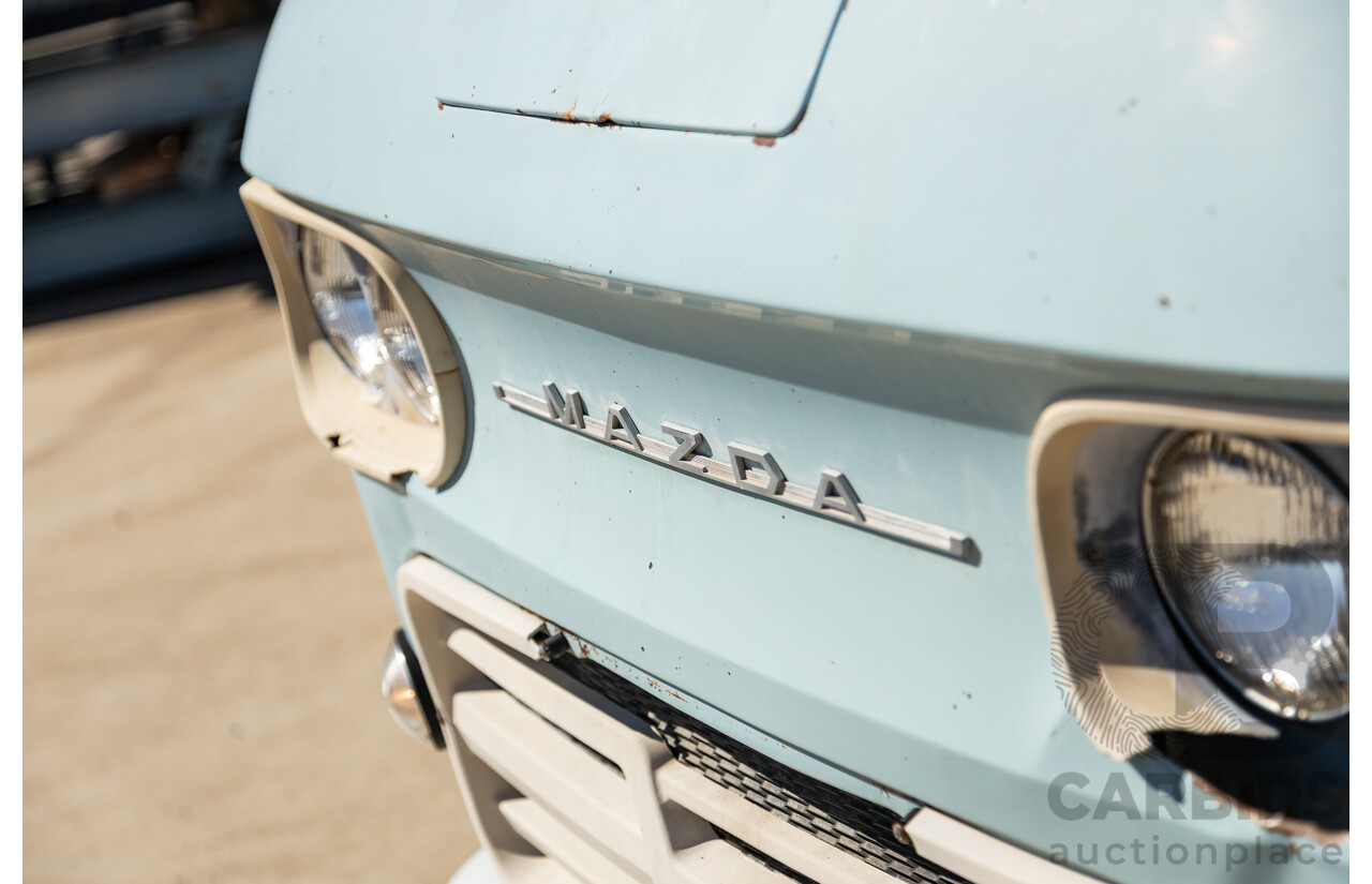 1/1971 Mazda E2000 2d Tray Back Blue 2.0L