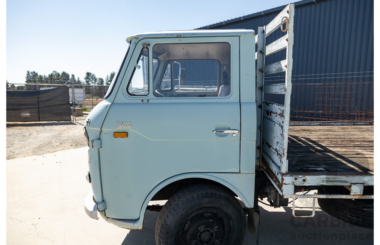 1/1971 Mazda E2000 2d Tray Back Blue 2.0L