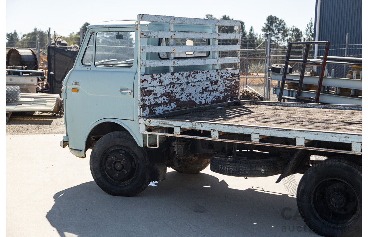 1/1971 Mazda E2000 2d Tray Back Blue 2.0L