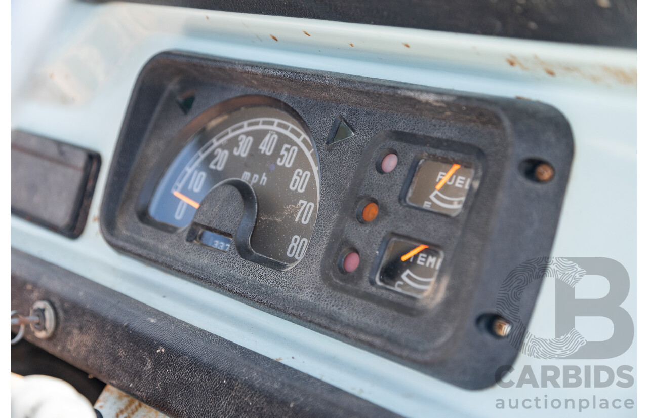 1/1971 Mazda E2000 2d Tray Back Blue 2.0L