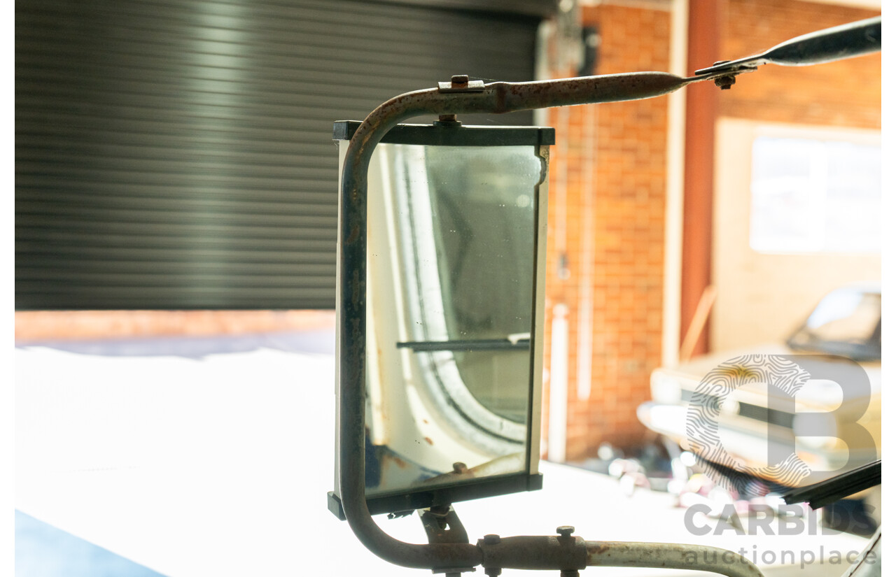 10/1980 Mazda Parkway 26 Diesel Light Bus TA3H4F 2d Bus White / Blue - Holden Red Motor Converted