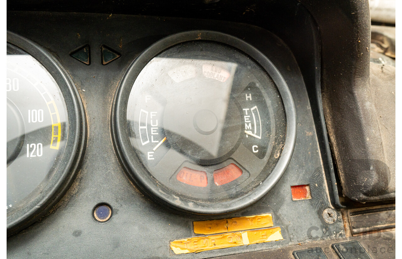 10/1980 Mazda Parkway 26 Diesel Light Bus TA3H4F 2d Bus White / Blue - Holden Red Motor Converted