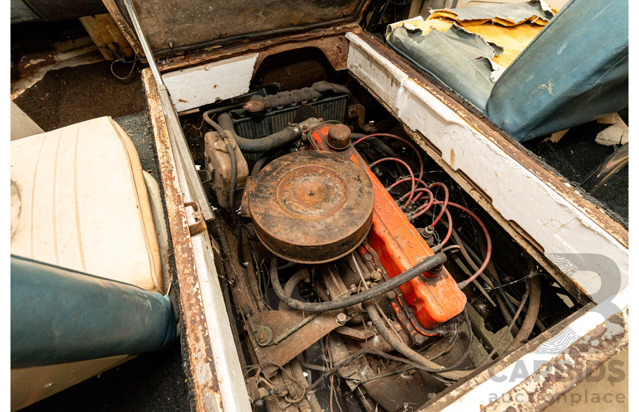 10/1980 Mazda Parkway 26 Diesel Light Bus TA3H4F 2d Bus White / Blue - Holden Red Motor Converted