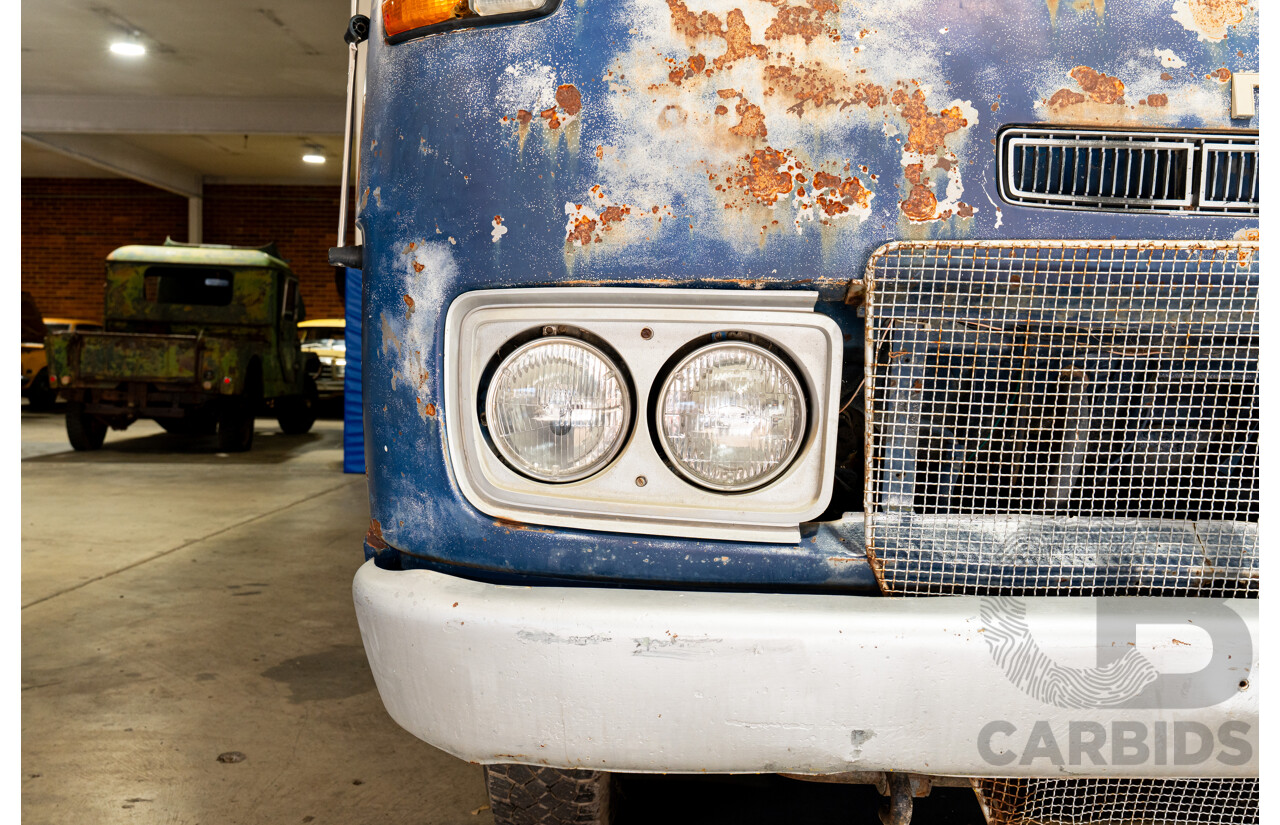 10/1980 Mazda Parkway 26 Diesel Light Bus TA3H4F 2d Bus White / Blue - Holden Red Motor Converted