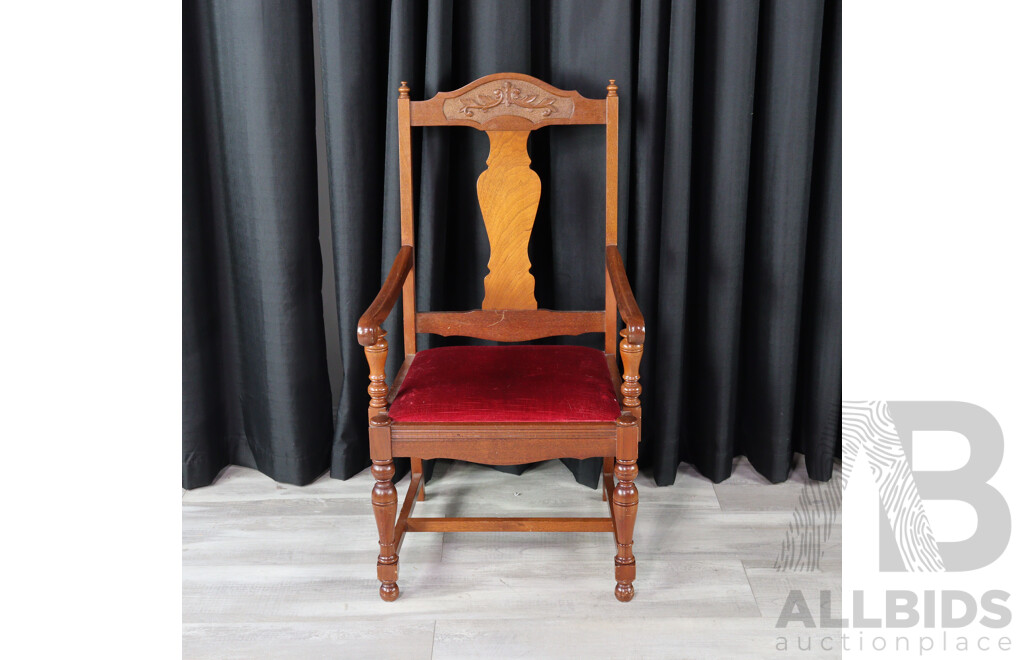 Seven Piece Mahogany Dining Suite