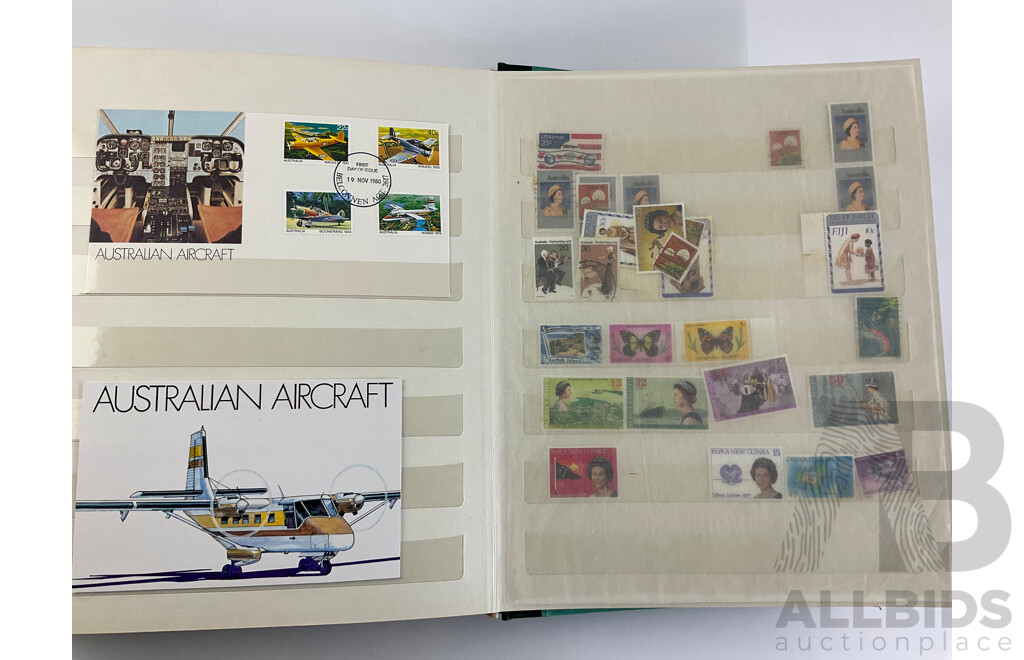 Album of Australian 1970's/80's Mint Stamp Sets, First Day Covers and Stamp Packs