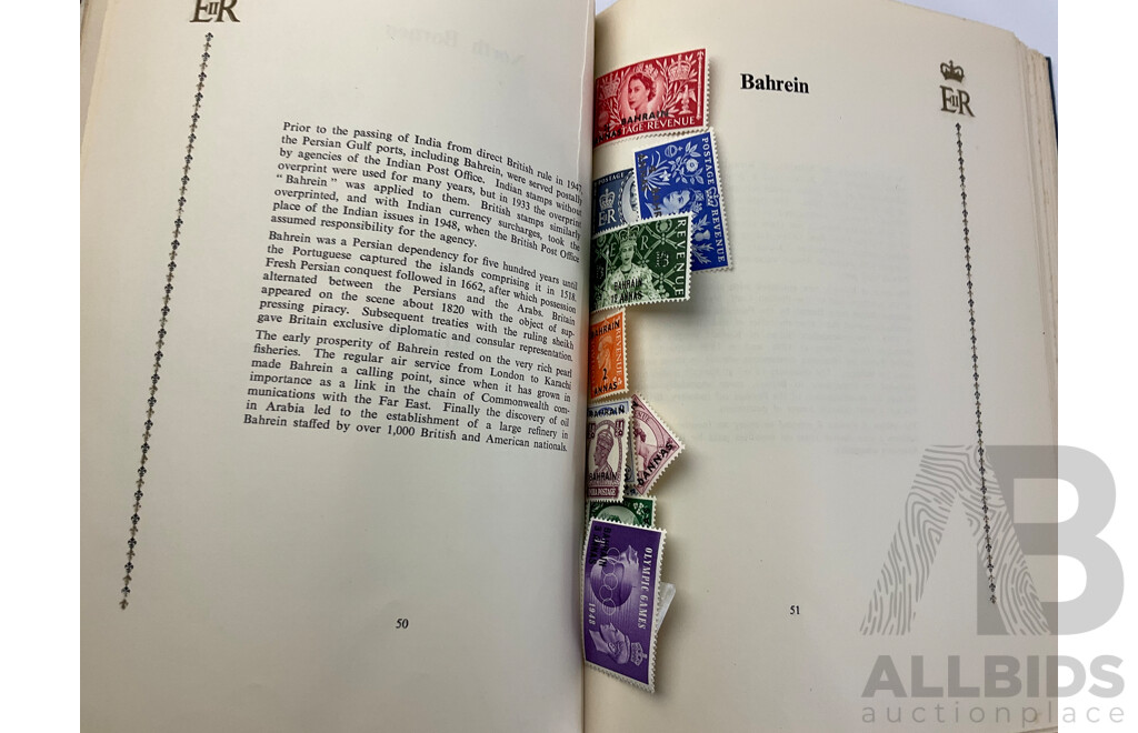 Collection of Australian Philately Including 1990/91 Collectors Years Book 2003 Collection Album, 1988 Heritage Albums, Australian Commonwealth Specialists Catalogue, 1953 Commonwealth Coronation Stamps