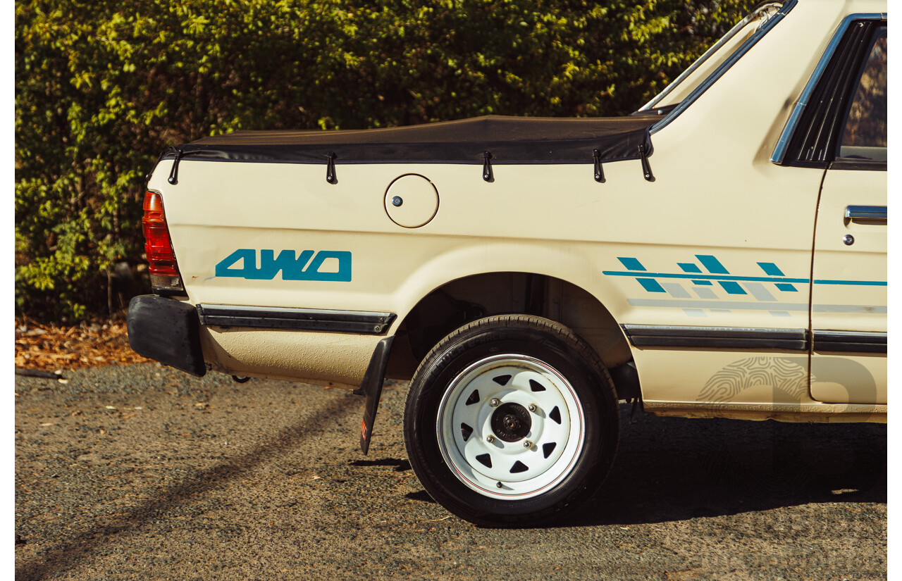 11/1991 Subaru Brumby Special GL (4x4)  P/Up Beige 1.8L