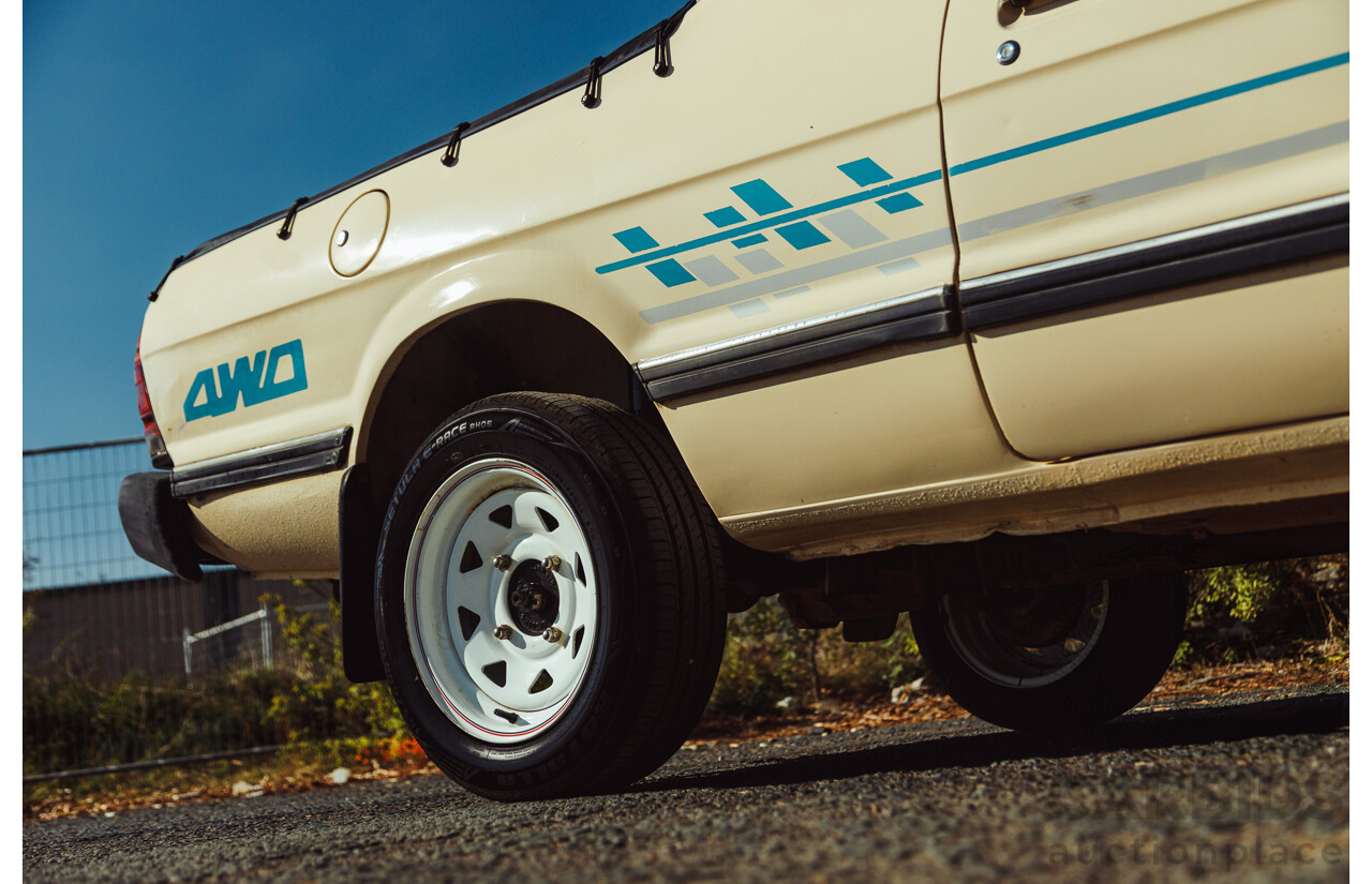 11/1991 Subaru Brumby Special GL (4x4)  P/Up Beige 1.8L