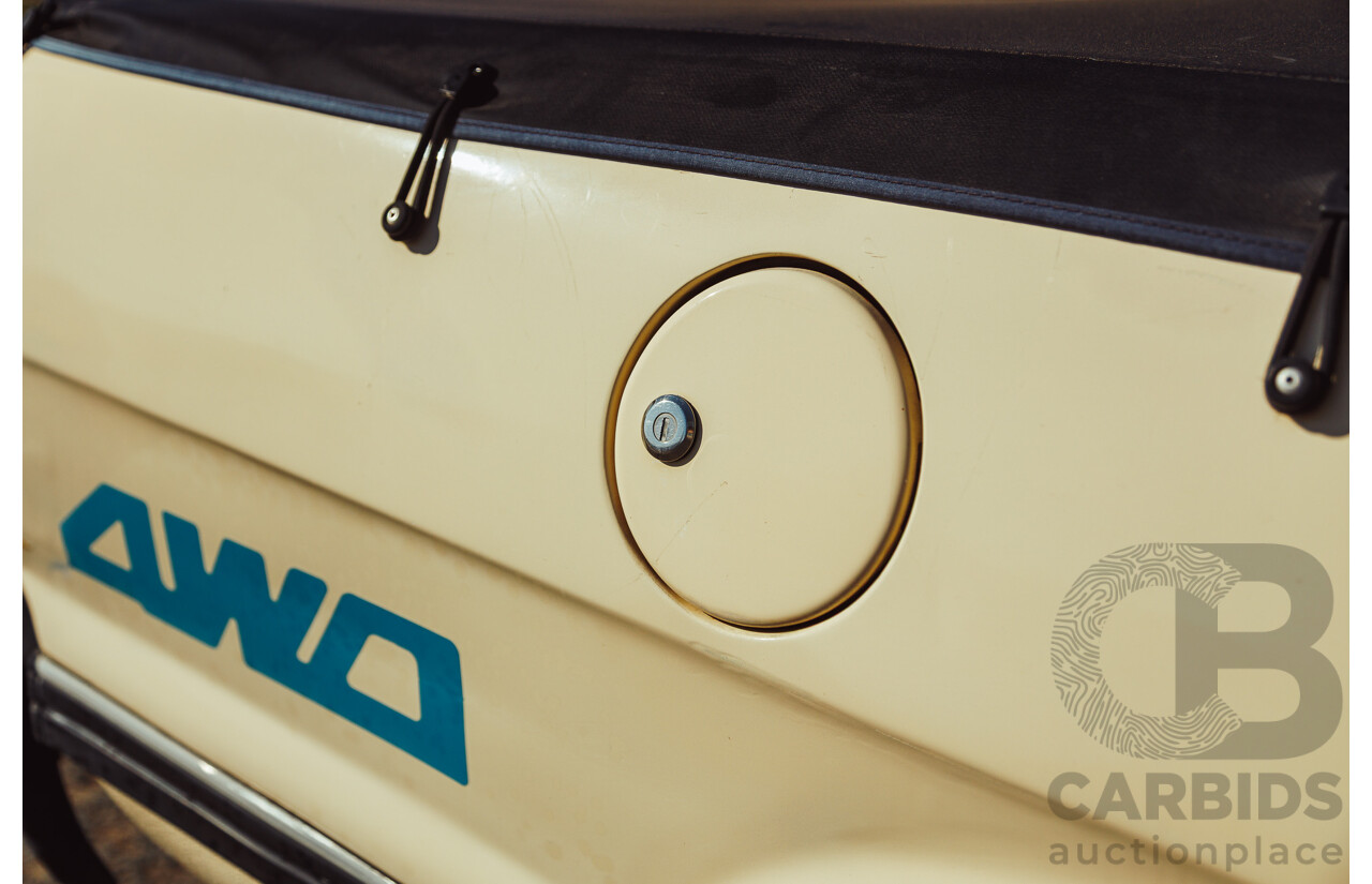 11/1991 Subaru Brumby Special GL (4x4)  P/Up Beige 1.8L