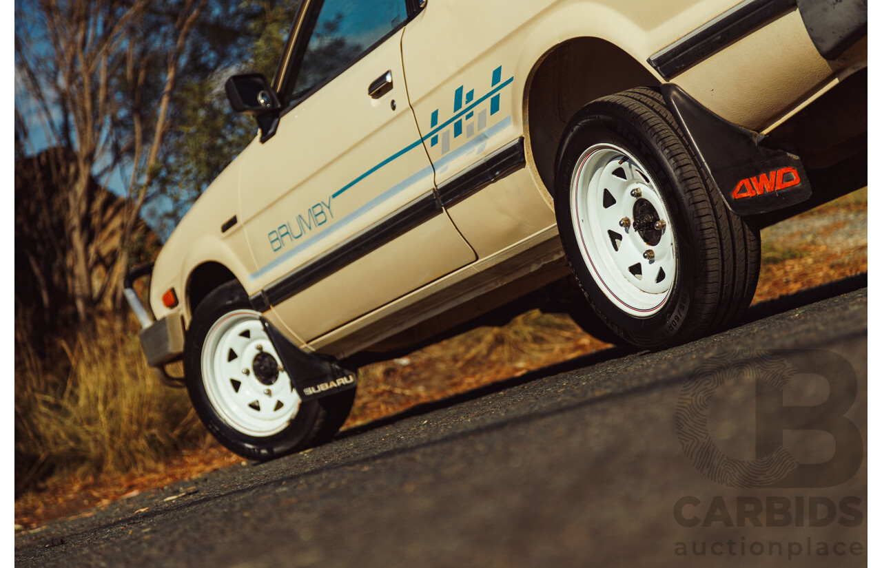 11/1991 Subaru Brumby Special GL (4x4)  P/Up Beige 1.8L