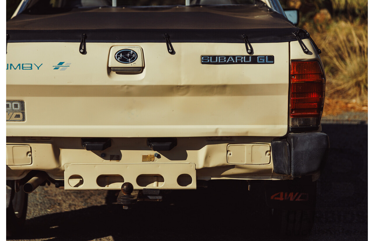 11/1991 Subaru Brumby Special GL (4x4)  P/Up Beige 1.8L