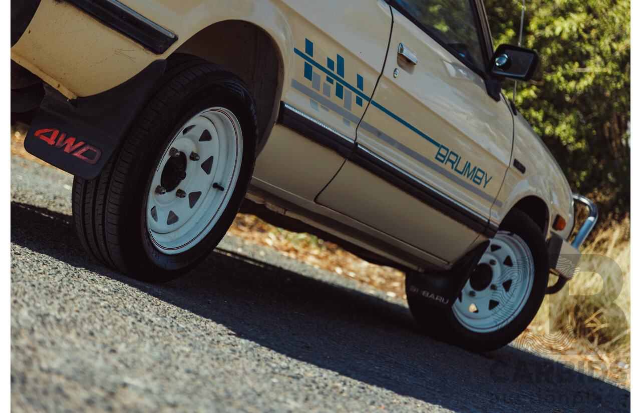 11/1991 Subaru Brumby Special GL (4x4)  P/Up Beige 1.8L