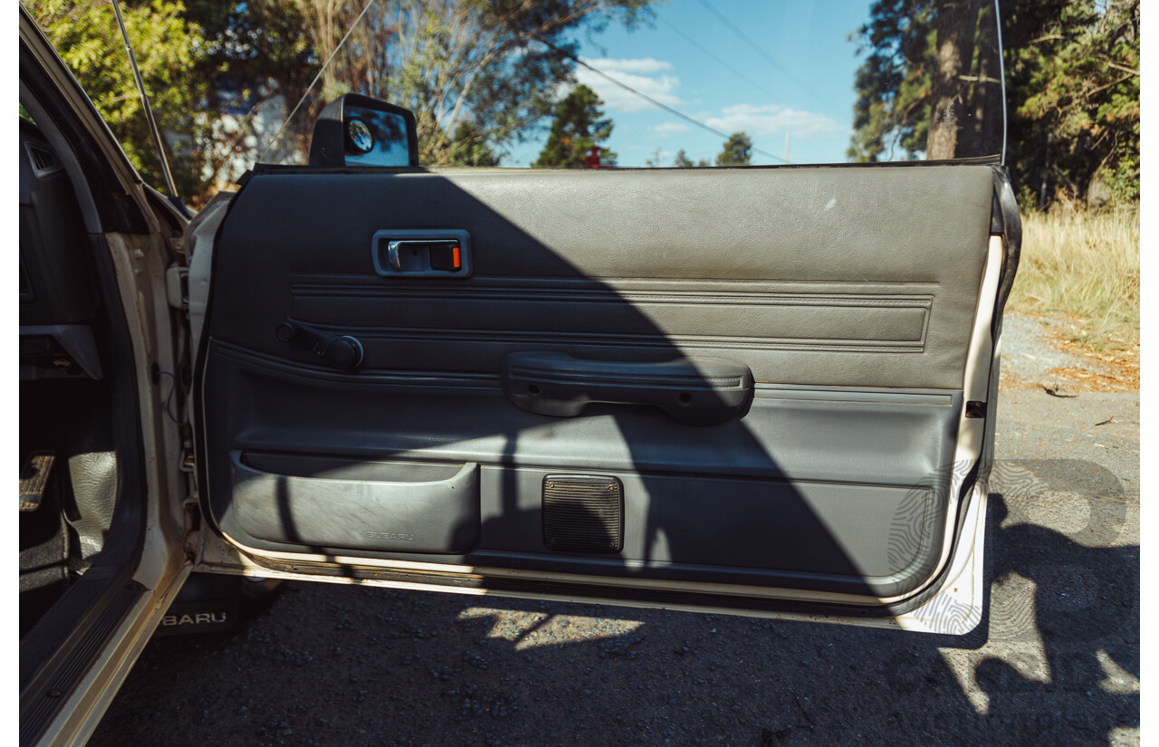 11/1991 Subaru Brumby Special GL (4x4)  P/Up Beige 1.8L