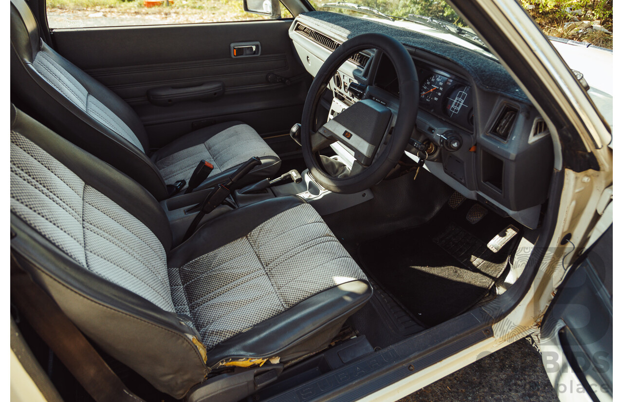 11/1991 Subaru Brumby Special GL (4x4)  P/Up Beige 1.8L