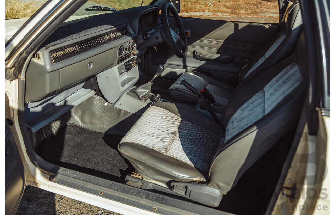 11/1991 Subaru Brumby Special GL (4x4)  P/Up Beige 1.8L