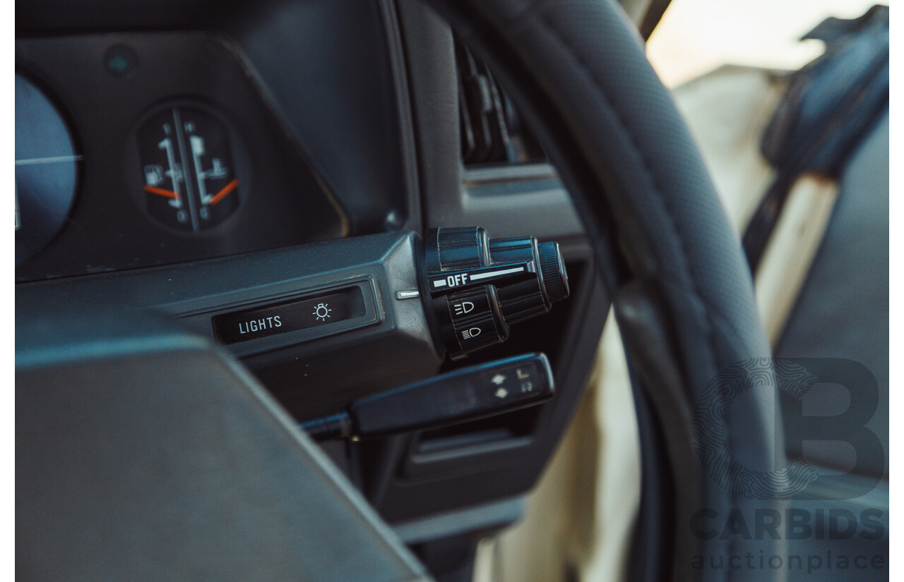 11/1991 Subaru Brumby Special GL (4x4)  P/Up Beige 1.8L