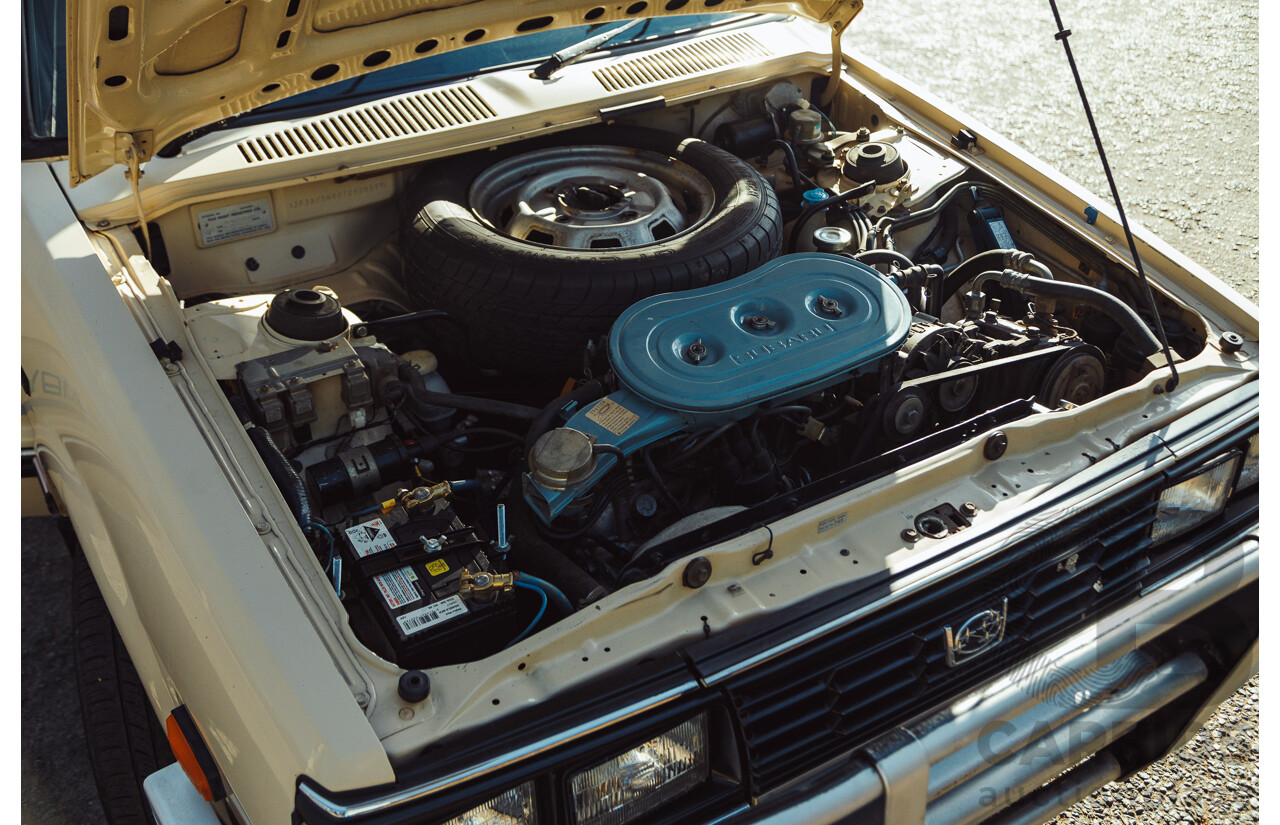 11/1991 Subaru Brumby Special GL (4x4)  P/Up Beige 1.8L