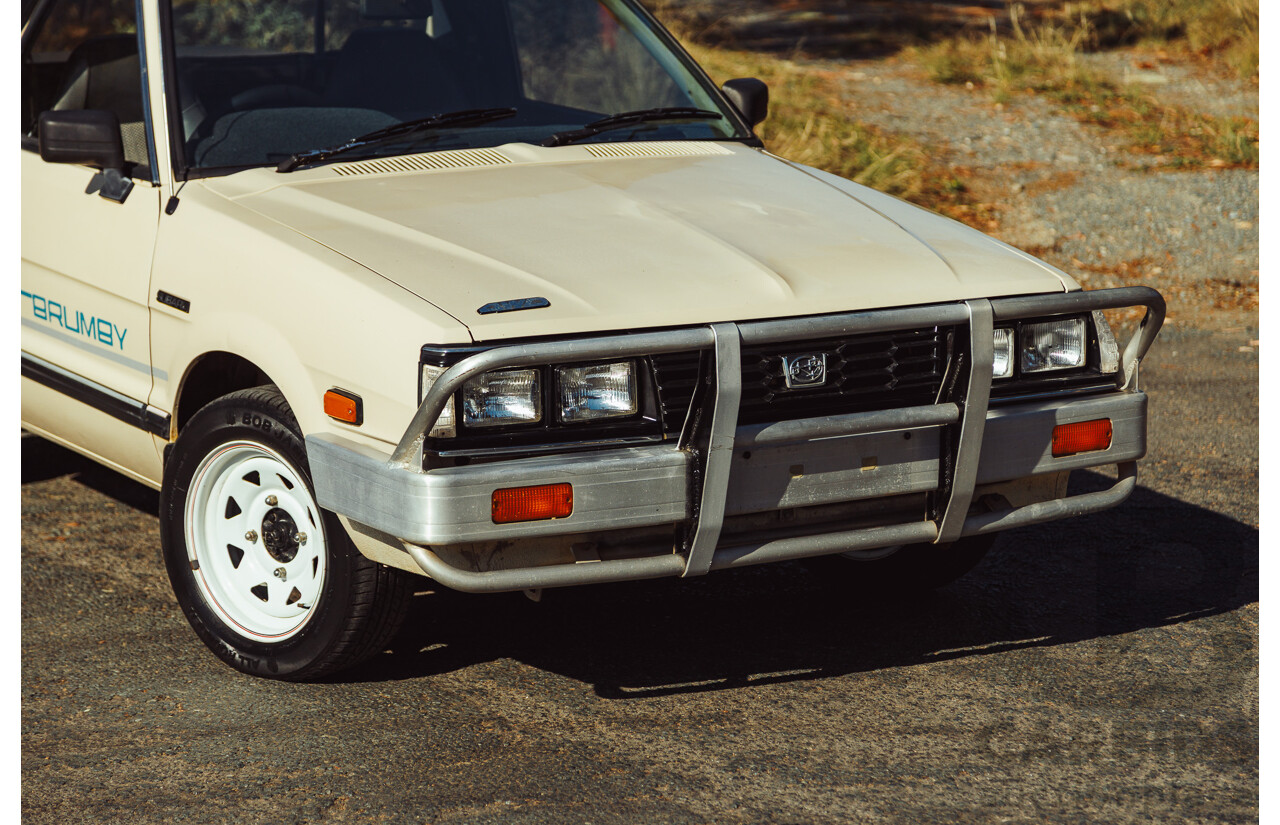 11/1991 Subaru Brumby Special GL (4x4)  P/Up Beige 1.8L