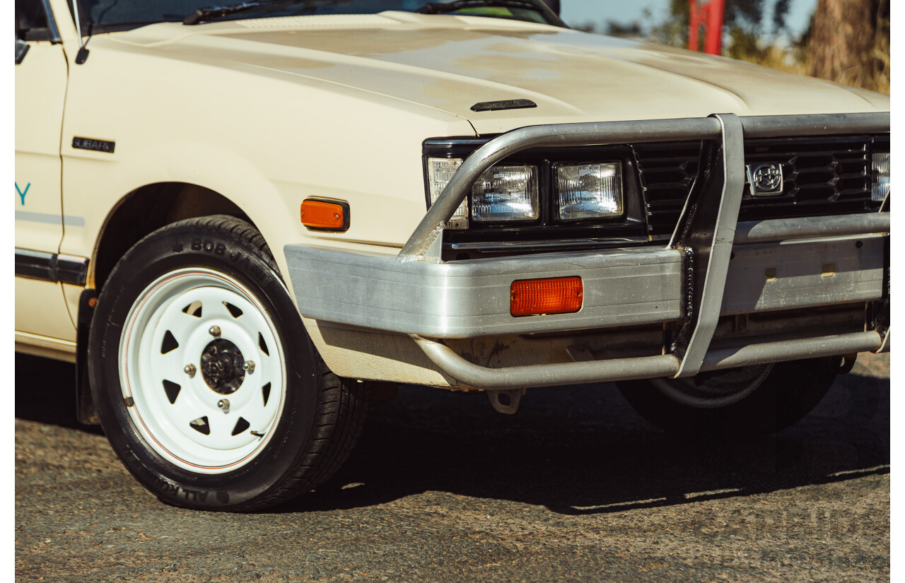 11/1991 Subaru Brumby Special GL (4x4)  P/Up Beige 1.8L