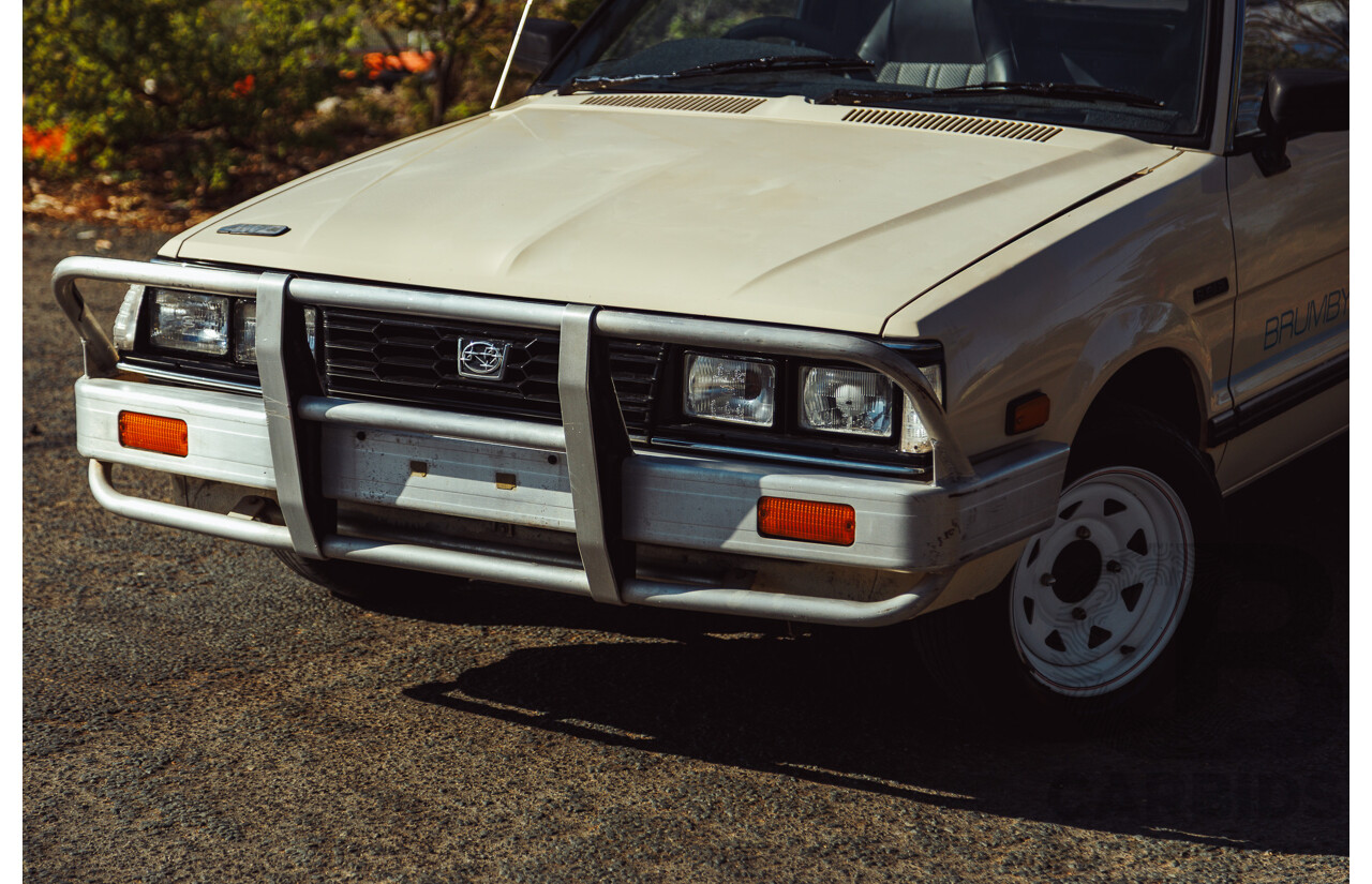 11/1991 Subaru Brumby Special GL (4x4)  P/Up Beige 1.8L