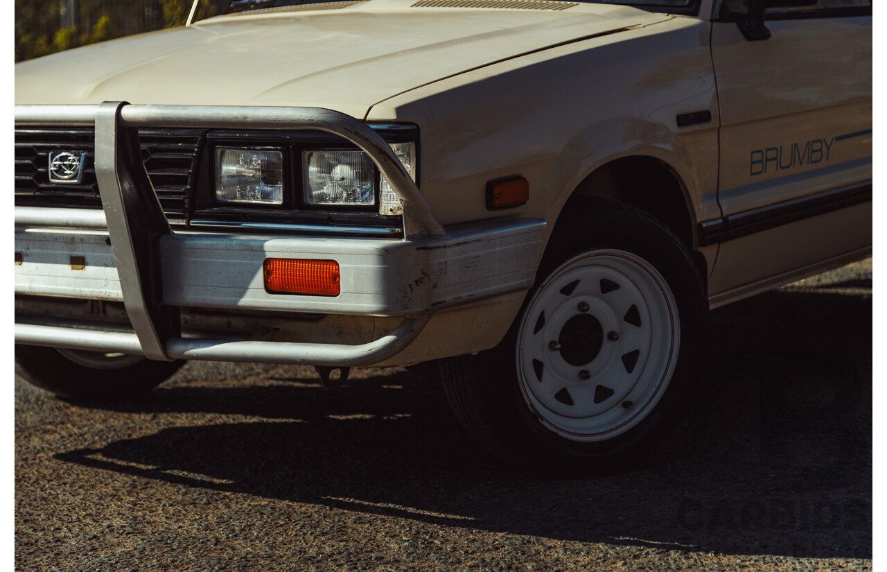 11/1991 Subaru Brumby Special GL (4x4)  P/Up Beige 1.8L