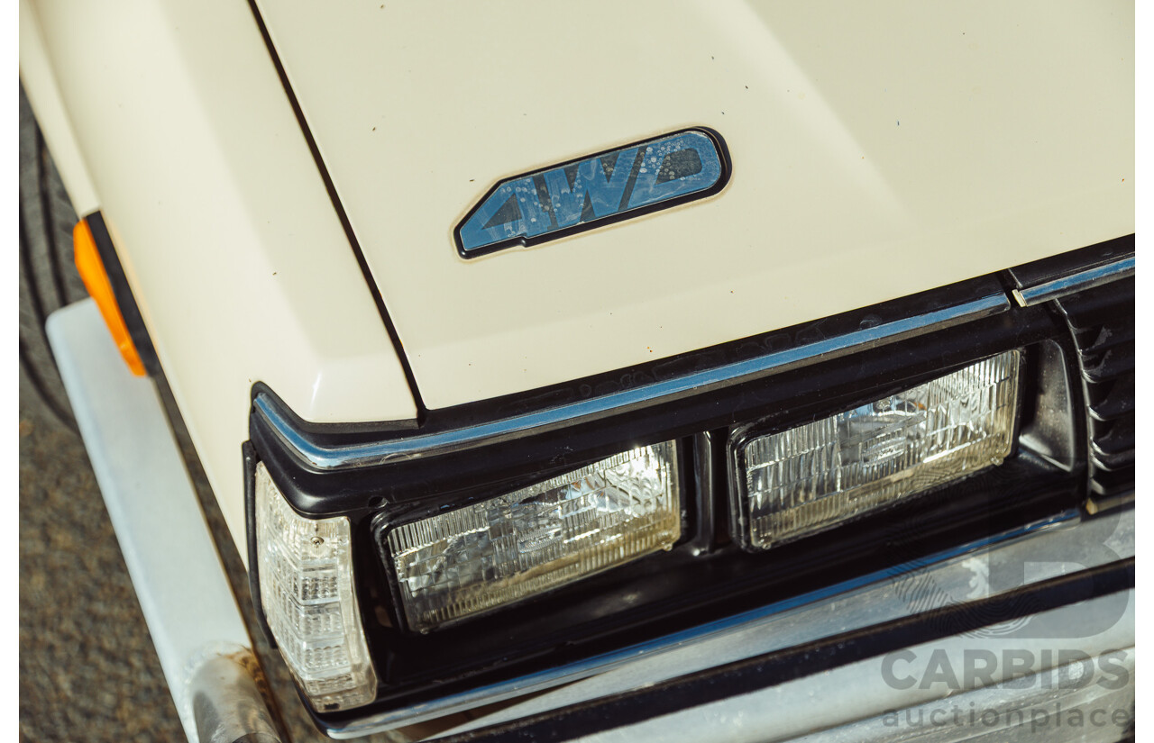 11/1991 Subaru Brumby Special GL (4x4)  P/Up Beige 1.8L