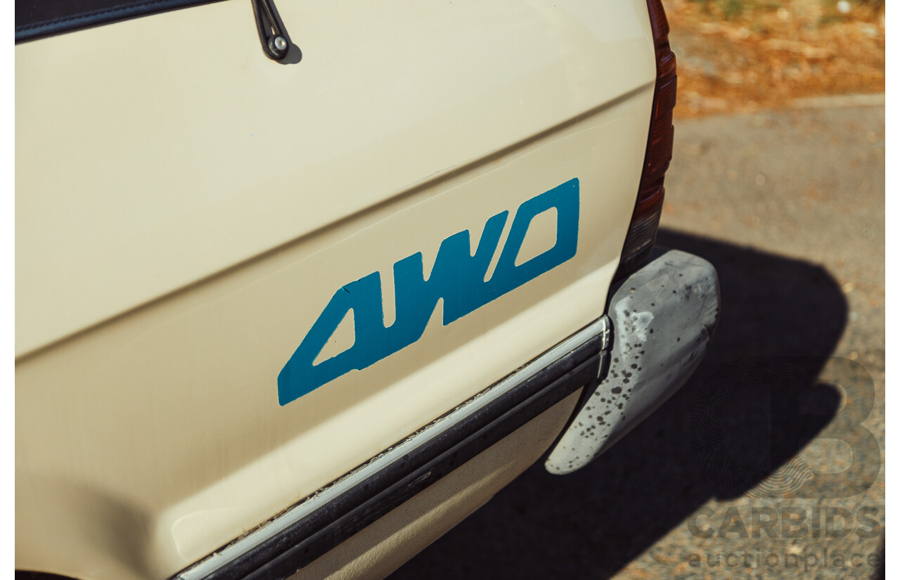 11/1991 Subaru Brumby Special GL (4x4)  P/Up Beige 1.8L