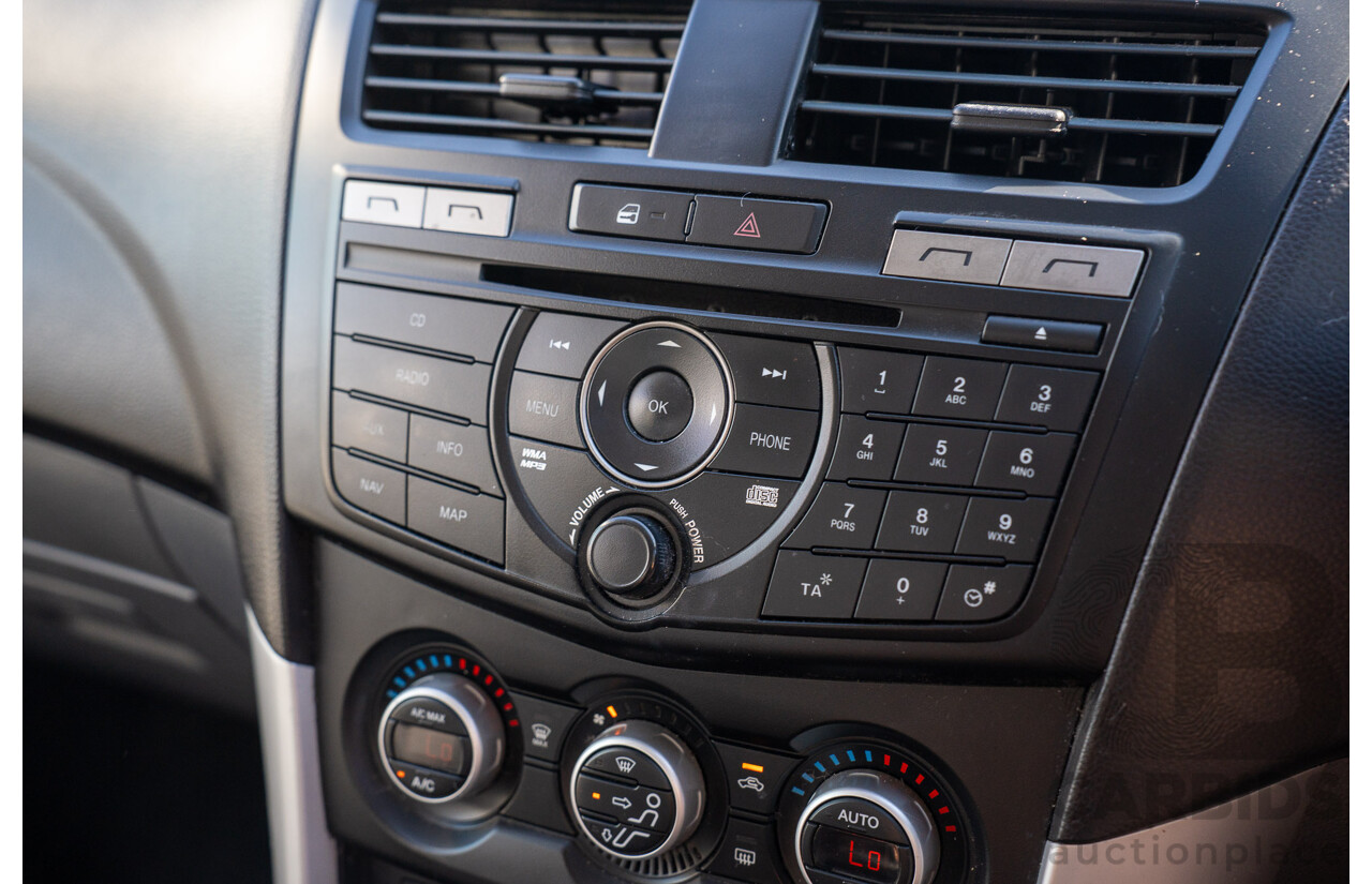 3/2013 Mazda BT-50 XTR Hi-Rider (4x2) Dual Cab Utility Gunmetal Blue Turbo Diesel 3.2L