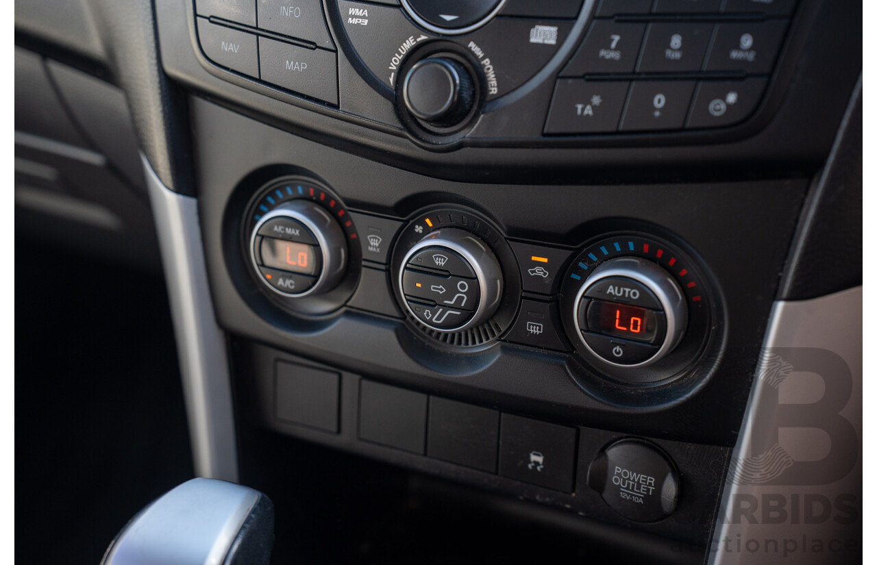 3/2013 Mazda BT-50 XTR Hi-Rider (4x2) Dual Cab Utility Gunmetal Blue Turbo Diesel 3.2L