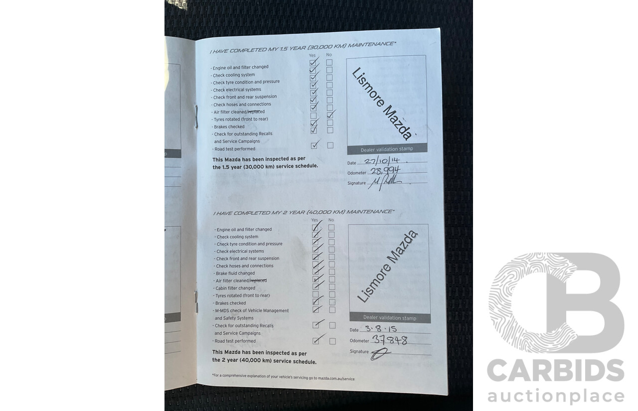 3/2013 Mazda BT-50 XTR Hi-Rider (4x2) Dual Cab Utility Gunmetal Blue Turbo Diesel 3.2L