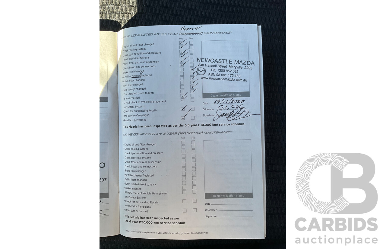 3/2013 Mazda BT-50 XTR Hi-Rider (4x2) Dual Cab Utility Gunmetal Blue Turbo Diesel 3.2L