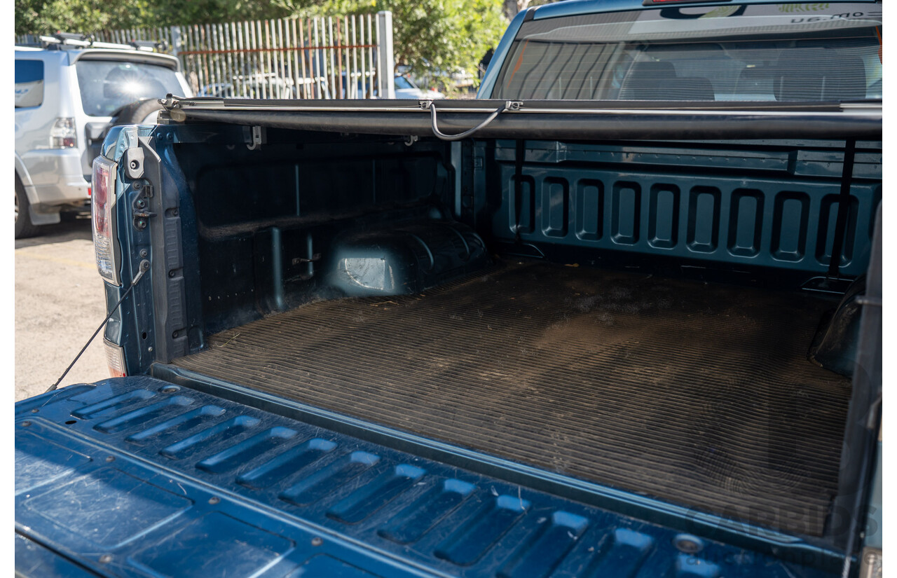 3/2013 Mazda BT-50 XTR Hi-Rider (4x2) Dual Cab Utility Gunmetal Blue Turbo Diesel 3.2L