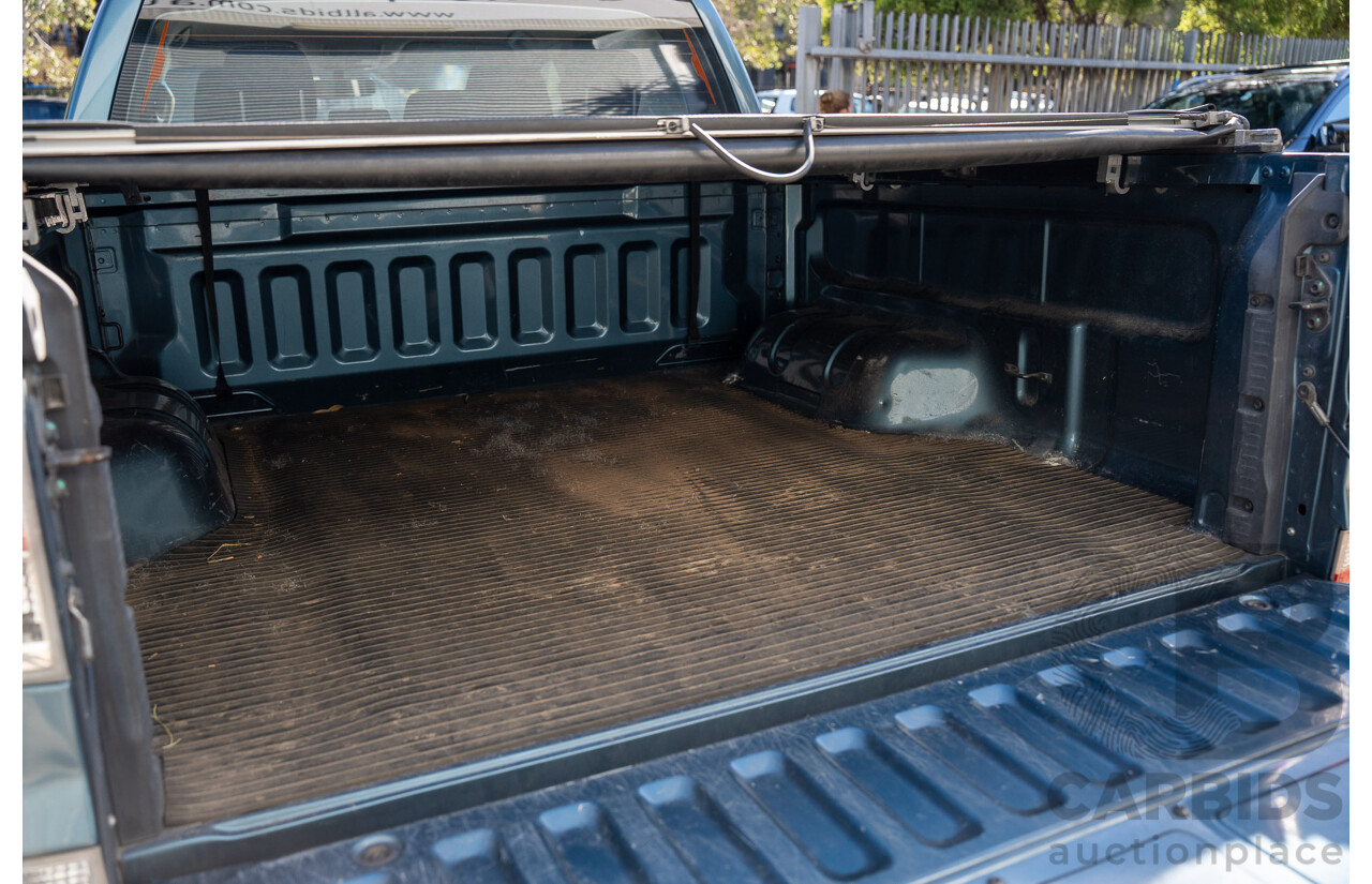 3/2013 Mazda BT-50 XTR Hi-Rider (4x2) Dual Cab Utility Gunmetal Blue Turbo Diesel 3.2L