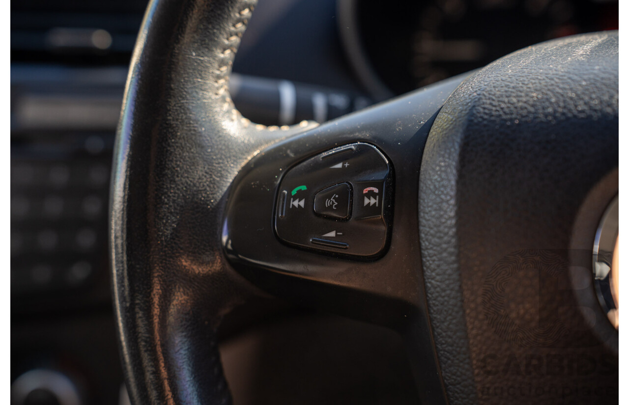 3/2013 Mazda BT-50 XTR Hi-Rider (4x2) Dual Cab Utility Gunmetal Blue Turbo Diesel 3.2L